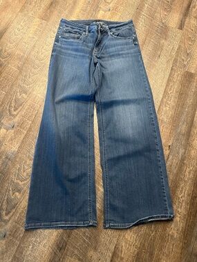 Silver Jeans Women’s Wide-Leg Flare Jeans - Blue Denim